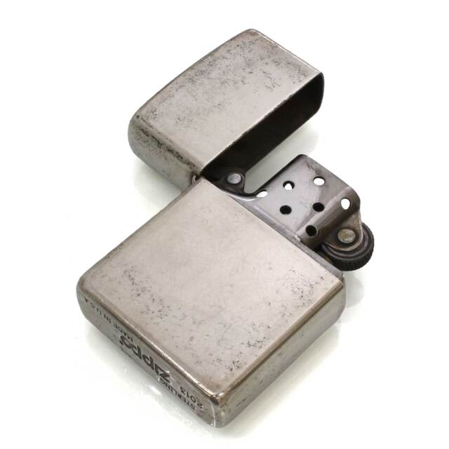 絶版/ヴィンテージ Zippo ジッポー 中古 2013年製造純銀 スターリング