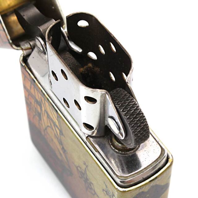 絶版/ヴィンテージ Zippo ジッポー 中古 2022年製造地図 Pirate Ship