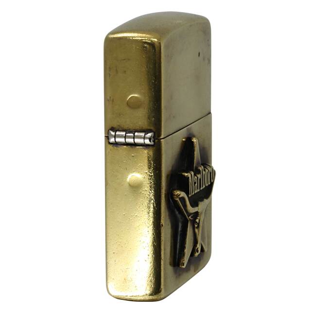 【中古品】ジッポー Zippo マルボロ Marlboro 木製 喫煙グッズ ライター 刻印E 03 MADE IN U.S.A. 2003年5月製造 現状お渡し 絶版/ヴィンテージ Zippo ジッポー 中古 1993年製造Mariboro マルボロ