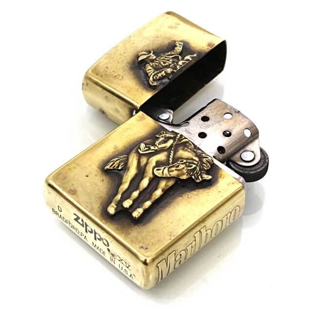 絶版/ヴィンテージ Zippo ジッポー 中古 1999年製造Marlboro マルボロ