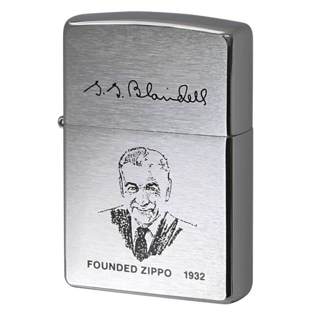 絶版/ヴィンテージ Zippo ジッポー 中古 2003年製造 Founders zippo 1932 ジョージ・G・ブレイズデル  [S]ほぼ新品同様