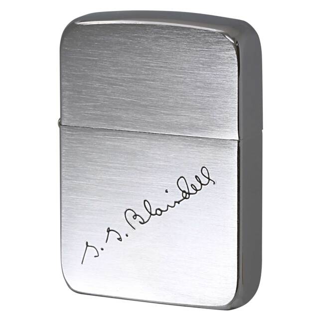 絶版/ヴィンテージ Zippo ジッポー 中古 2006年製造 1941レプリカ ジョージ・G・ブレイズデル 初代社長サイン  [S]ほぼ新品同様