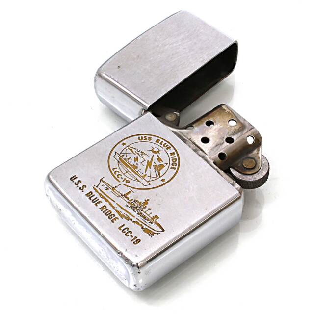 絶版/ヴィンテージ Zippo ジッポー 中古 1979年製造U.S.S. Blue Ridge