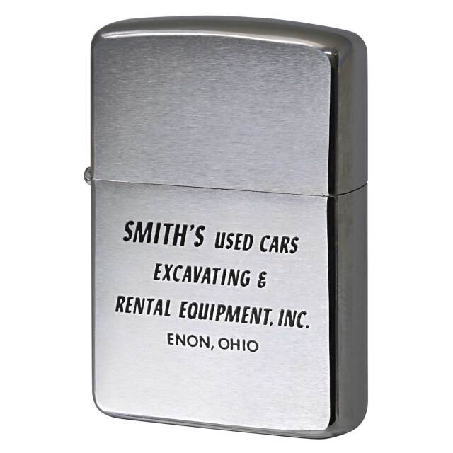 絶版/ヴィンテージ Zippo ジッポー 中古 1966年製造 Smith's Used Cars 企業ZIPPO  [S]ほぼ新品同様