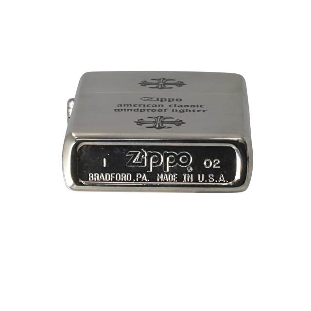 絶版/ヴィンテージ Zippo ジッポー 中古 2002年製造American Classic