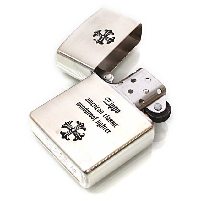 絶版/ヴィンテージ Zippo ジッポー 中古 2002年製造American Classic