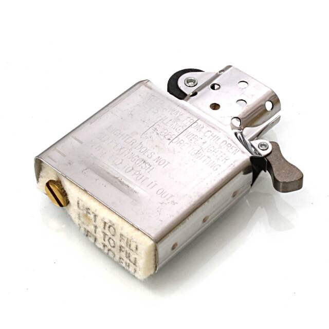 絶版/ヴィンテージ Zippo ジッポー 中古 2002年製造American Classic