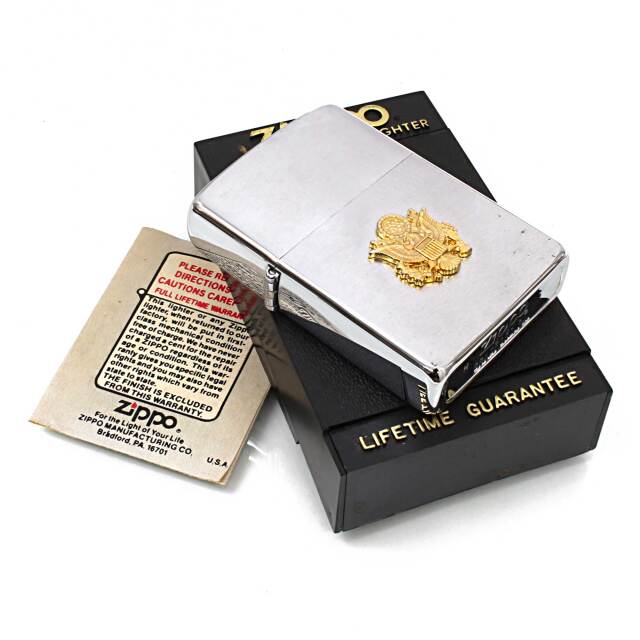 絶版/ヴィンテージ Zippo ジッポー 中古 1989年製造アメリカ軍 陸軍