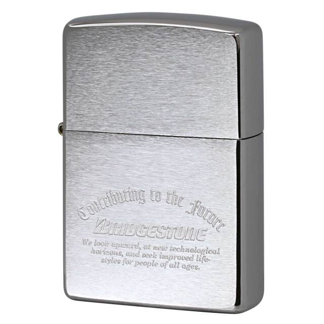 絶版/ヴィンテージ Zippo ジッポー 中古 2001年製造 BRIDGESTONE ブリヂストン  [N]未使用・新品