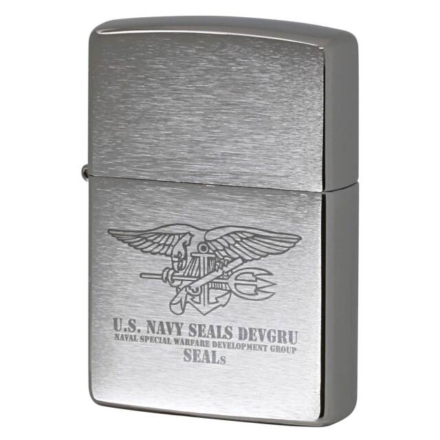 絶版/ヴィンテージ Zippo ジッポー 中古 2021年製造 U.S. NAVY SEALS DEVGRU 海軍特殊部隊  [N]未使用・新品
