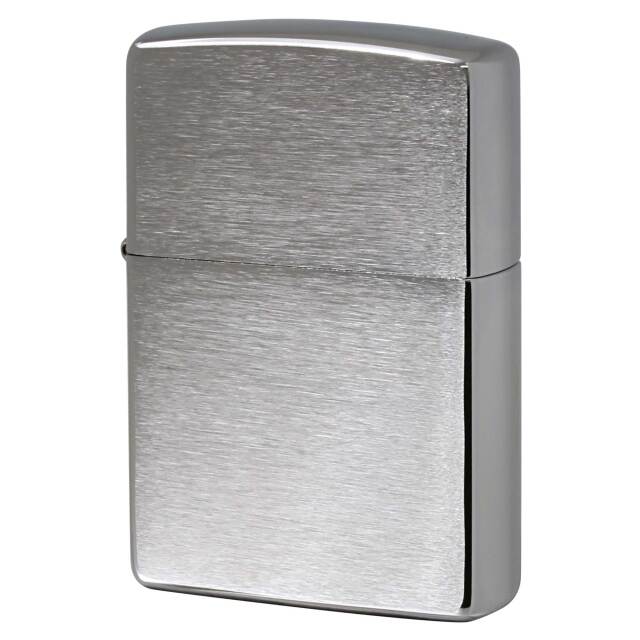 絶版/ヴィンテージ Zippo ジッポー 中古 2024年製造 No200 ブラッシュドクローム  [A]使用感少なく状態が良い