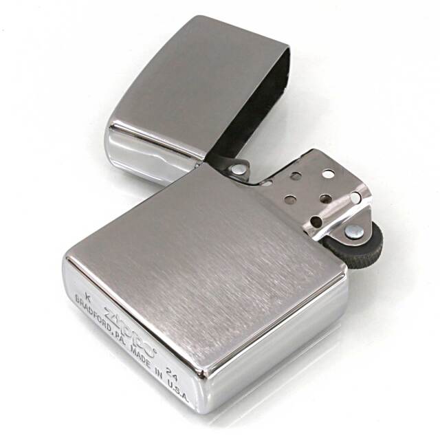 絶版/ヴィンテージ Zippo ジッポー 中古 2024年製造No200 ブラッシュド