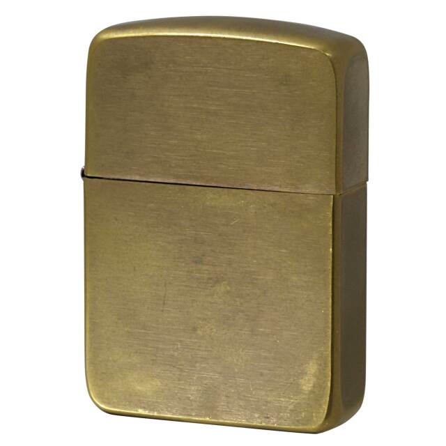 絶版/ヴィンテージ Zippo ジッポー 中古 2025年製造 1941レプリカ ブラッシュドブラス  [C]使用感あり傷汚れあり