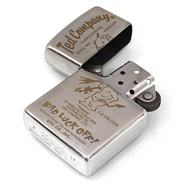 絶版/ヴィンテージ Zippo ジッポー 中古 2017年製造Ted Company