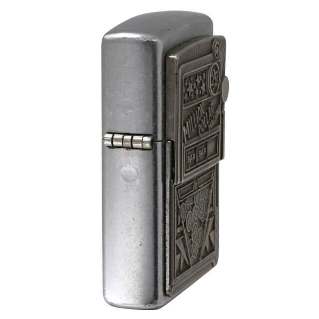 絶版/ヴィンテージ Zippo ジッポー 中古 2002年製造MILLION DOLLAR