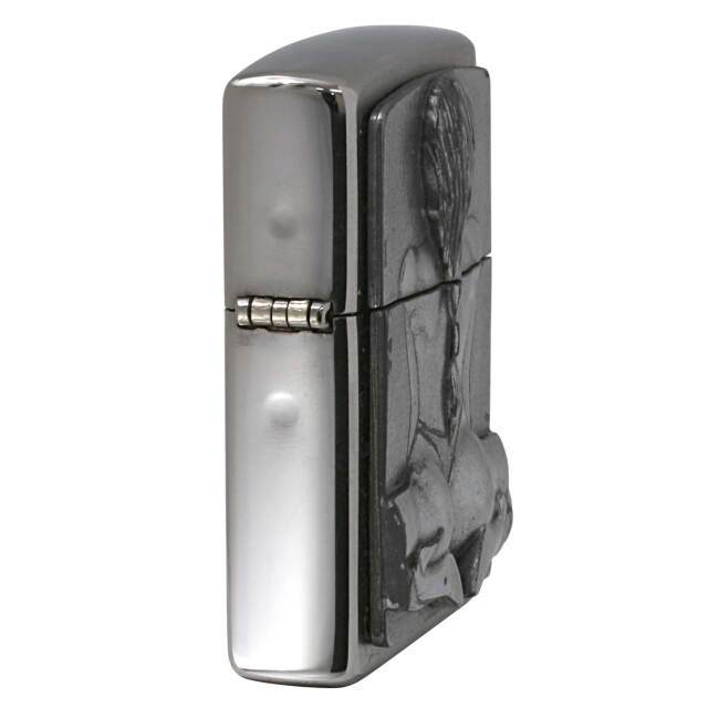 絶版/ヴィンテージ Zippo ジッポー 中古 2022年製造Kneeling Girl