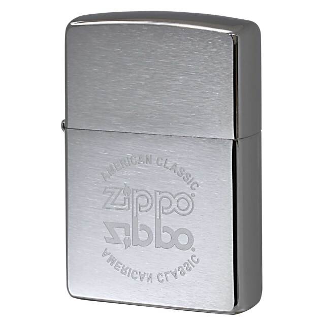 絶版/ヴィンテージ Zippo ジッポー 中古 2007年製造 ZIPPO LOGO ジッポ ロゴ  [N]未使用・新品