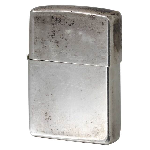 絶版/ヴィンテージ Zippo ジッポー 中古 1993年製造 純銀 Sterling Silver スターリングシルバー ポリッシュ No.15  [C]使用感あり傷汚れあり