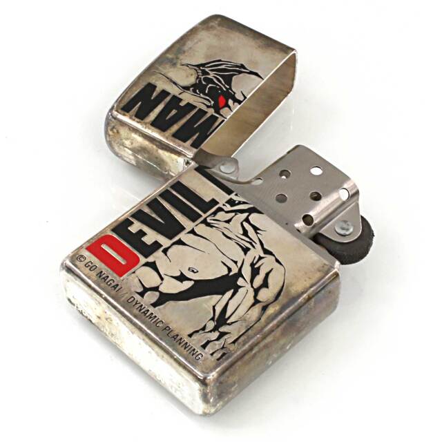 絶版/ヴィンテージ Zippo ジッポー 中古 1996年製造DEVIL MAN