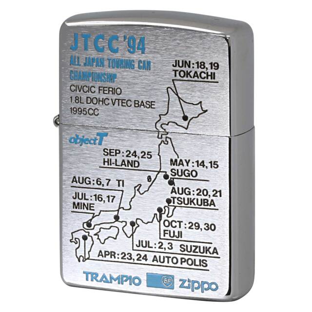 絶版/ヴィンテージ Zippo ジッポー 中古 1994年製造 JTCC'94 CAR CHAMPIONSHIP 全日本ツーリングカー選手権  [A]使用感少なく状態が良い