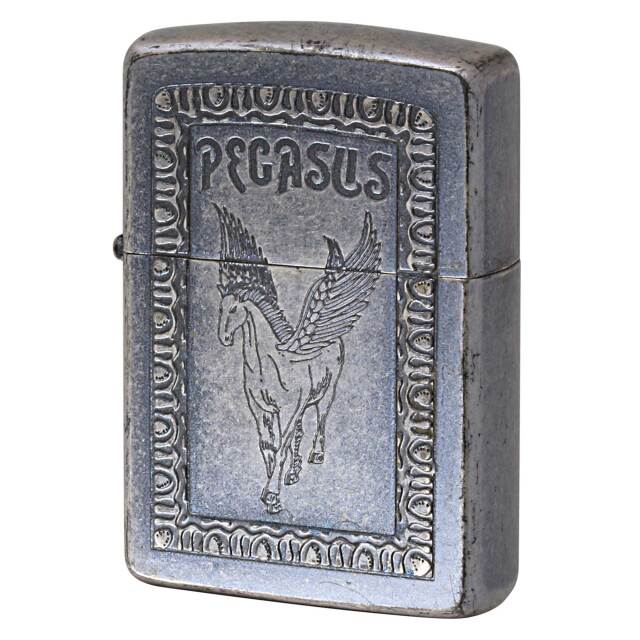 絶版/ヴィンテージ Zippo ジッポー 中古 2002年製造EVISU エヴィス