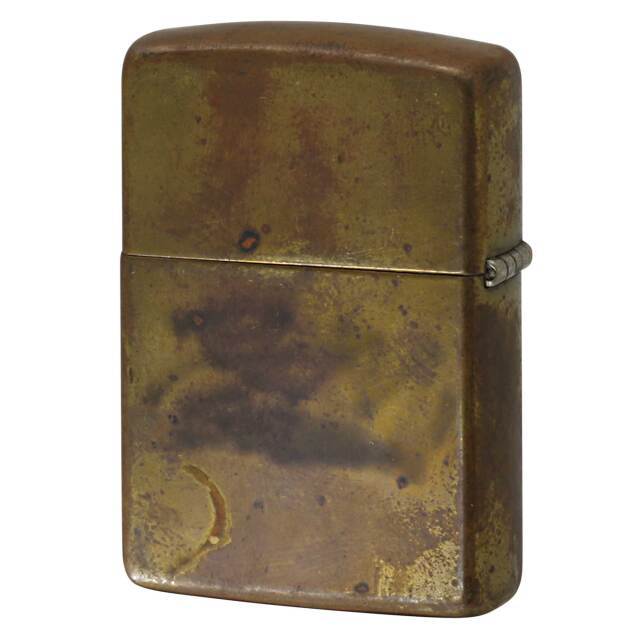 絶版/ヴィンテージ Zippo ジッポー 中古 1980年製造SOLID BRASS 1932