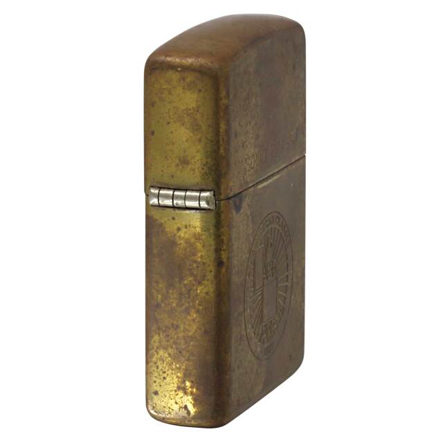 絶版/ヴィンテージ Zippo ジッポー 中古 1980年製造SOLID BRASS 1932