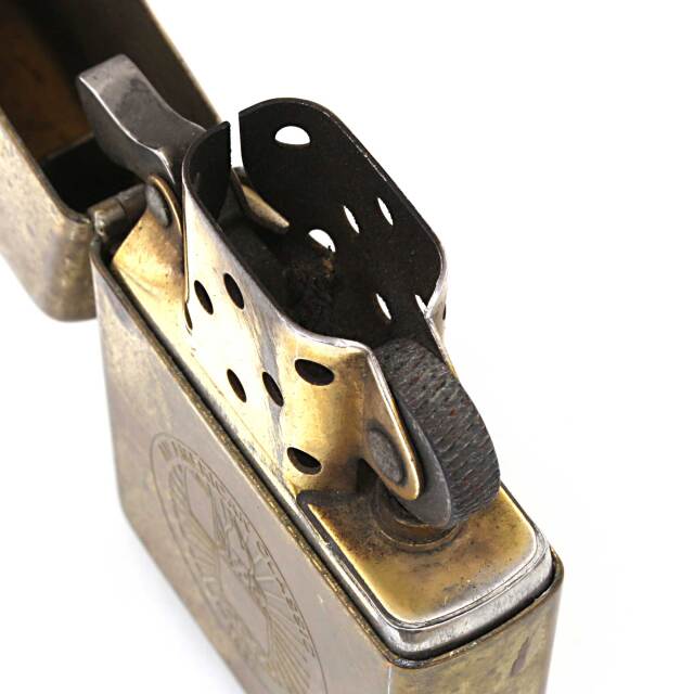 絶版/ヴィンテージ Zippo ジッポー 中古 1980年製造SOLID BRASS 1932