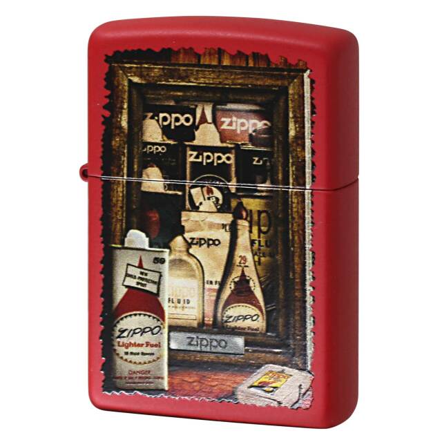 絶版/ヴィンテージ Zippo ジッポー 中古 2014年製造 233 PLANETA FUEL CANS 6号  [N]未使用・新品