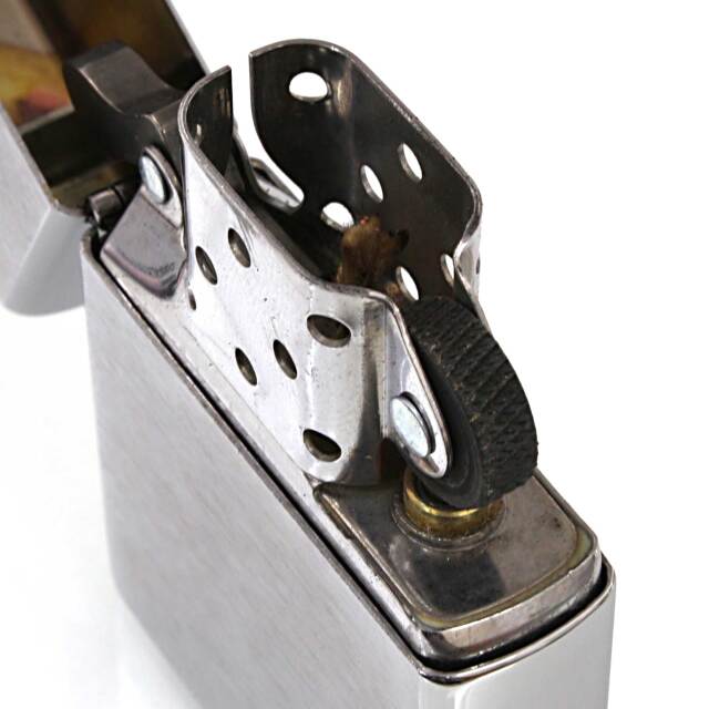 絶版/ヴィンテージ Zippo ジッポー 中古 2025年製造ブラッシュド