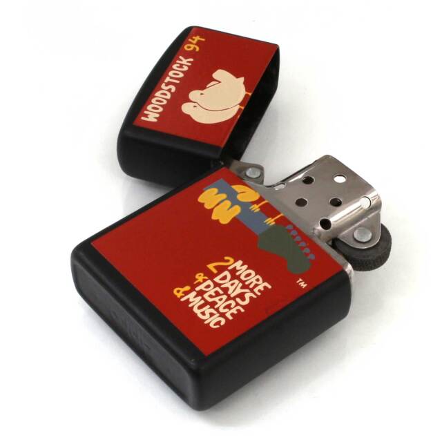 希少品‼️ WOOD STOCK 3DAYS ZIPPO ウッド・ストックジッポー 絶版/ヴィンテージ Zippo ジッポー 中古 1994年製造ウッドストック