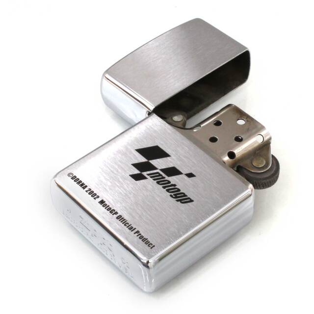 絶版/ヴィンテージ Zippo ジッポー 中古 2001年製造MOTO GP 加藤大治郎