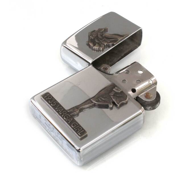 絶版/ヴィンテージ Zippo ジッポー 中古 1993年製造The Varga Look