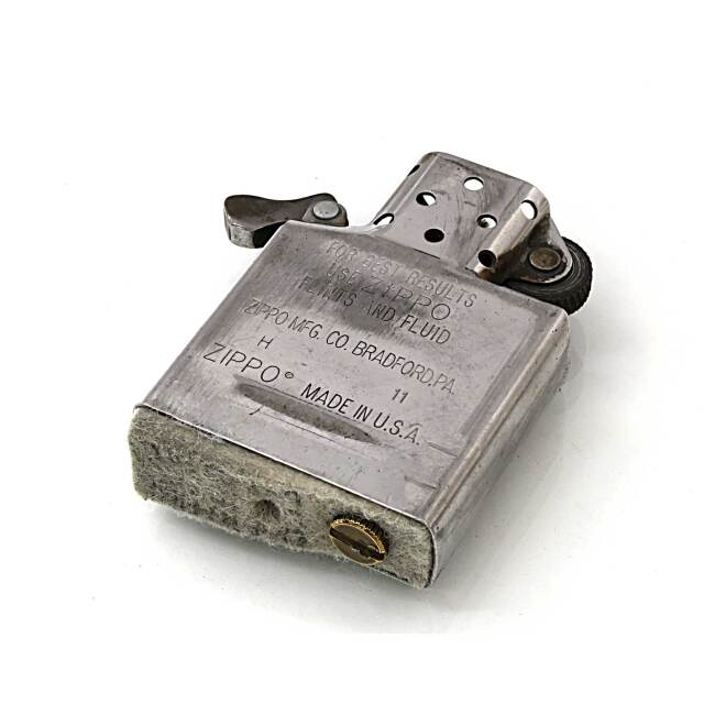 絶版/ヴィンテージ Zippo ジッポー 中古 1993年製造オレンジ ブロック
