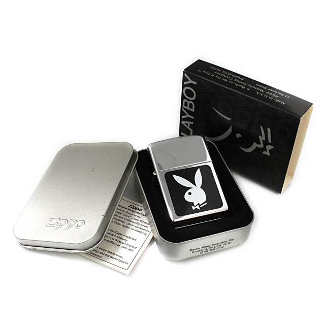 絶版/ヴィンテージ Zippo ジッポー 中古 2000年製造プレイボーイ 250PB