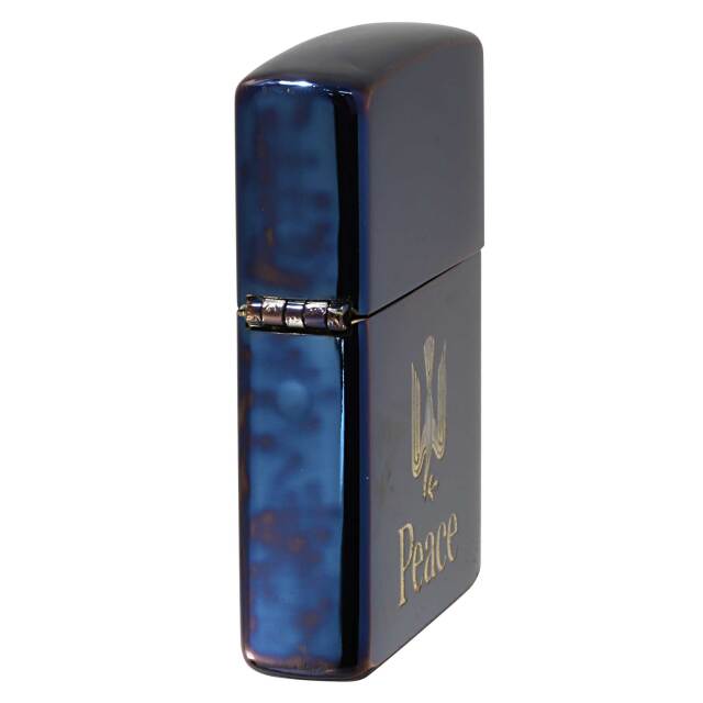 絶版/ヴィンテージ Zippo ジッポー 中古 1999年製造JT Peace ピース