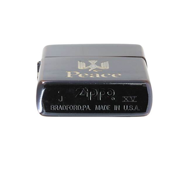 絶版/ヴィンテージ Zippo ジッポー 中古 1999年製造JT Peace ピース