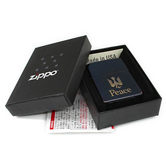 絶版/ヴィンテージ Zippo ジッポー 中古 1999年製造JT Peace ピース