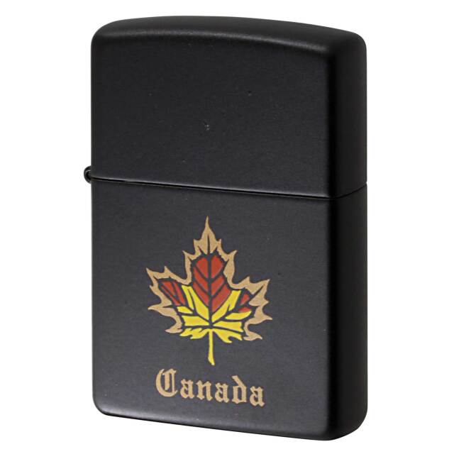 絶版/ヴィンテージ Zippo ジッポー 中古 1998年製造#318 MAPLE LEAF