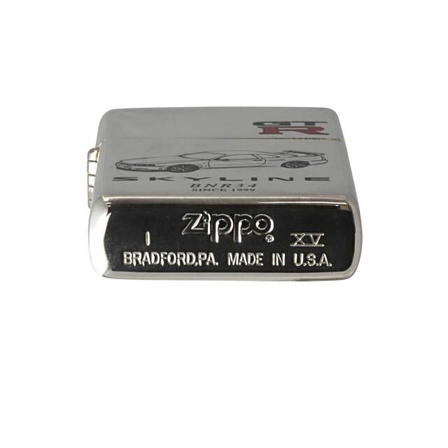 絶版/ヴィンテージ Zippo ジッポー 中古 1999年製造GT-R SKYKINE BNR34