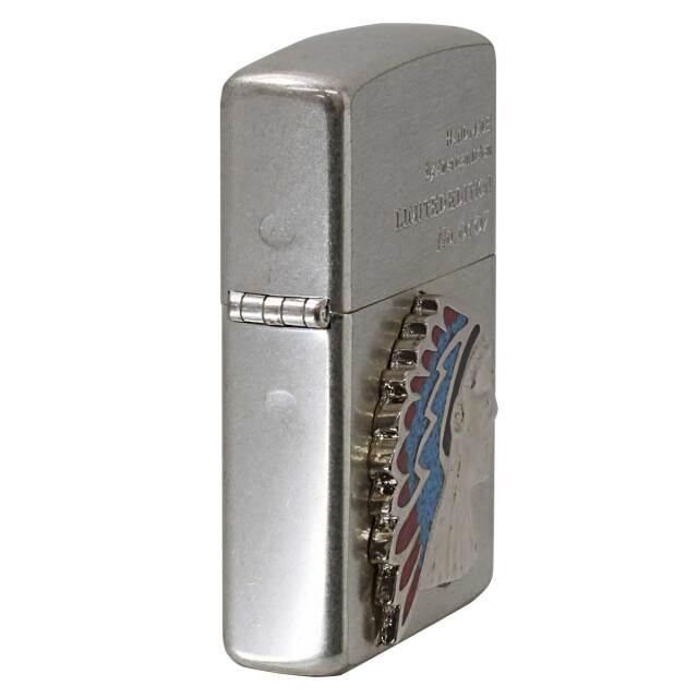 絶版/ヴィンテージ Zippo ジッポー 中古 1993年製造限定 ネイティブ