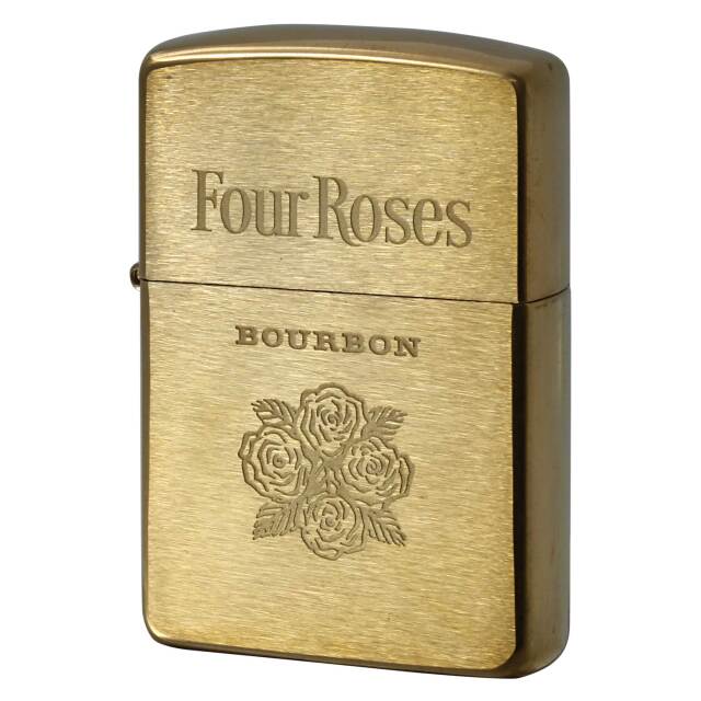 絶版/ヴィンテージ Zippo ジッポー 中古 1996年製造 Four Roses BOURBON キリン フォアローゼズ バーボン  [S]ほぼ新品同様