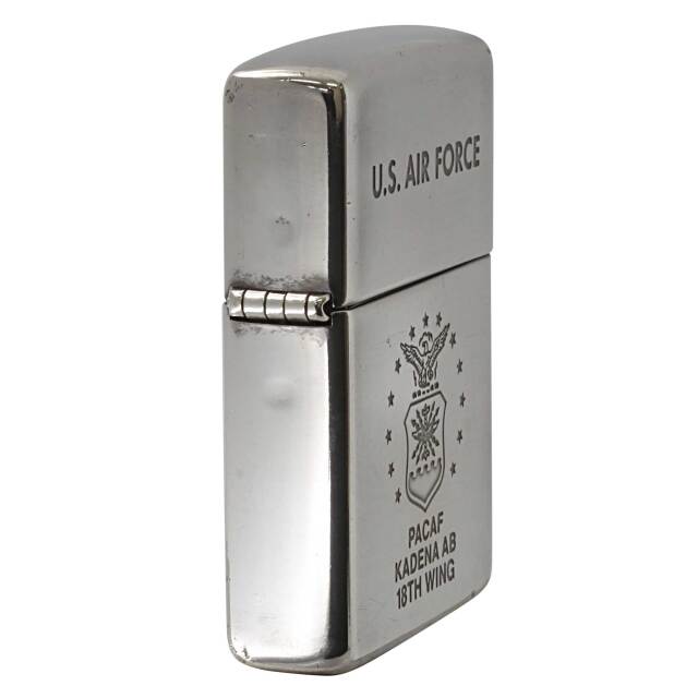 絶版/ヴィンテージ Zippo ジッポー 中古 1995年製造US AIR FORCE 空軍