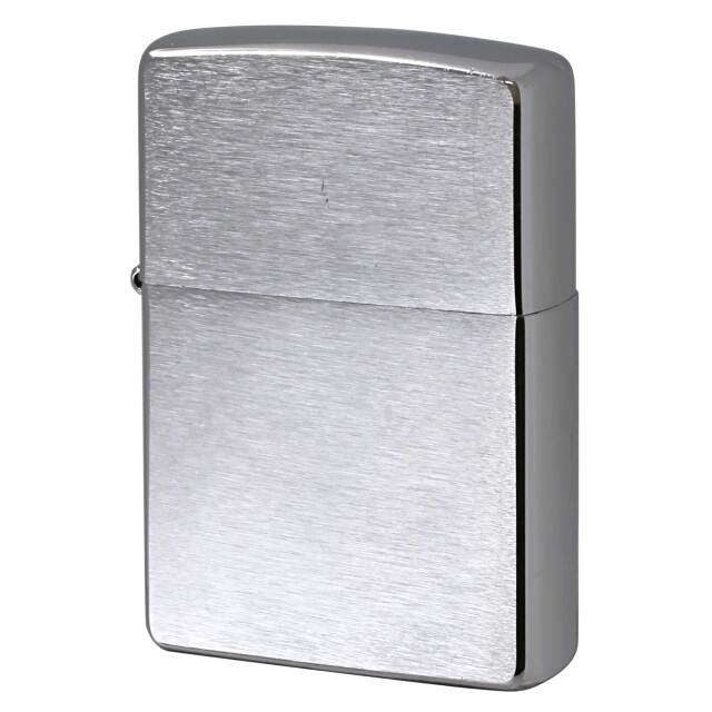 絶版/ヴィンテージ Zippo ジッポー 中古 2004年製造 ブラッシュドクローム  [B]使用感ありやや傷汚れあり