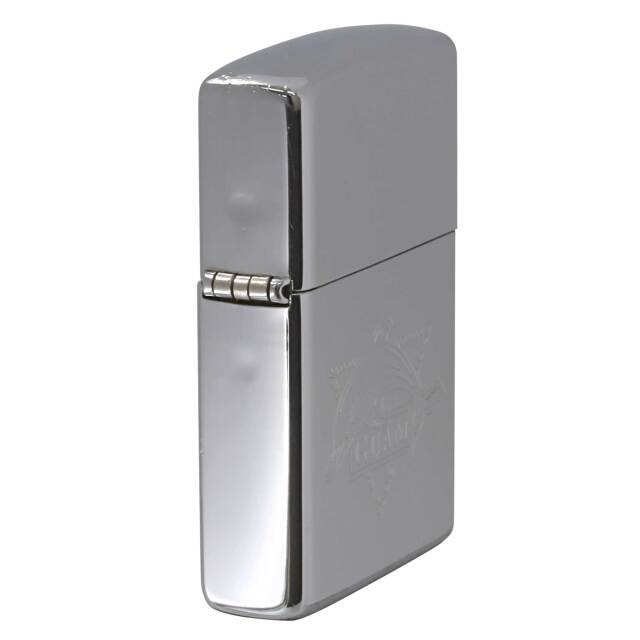 絶版/ヴィンテージ Zippo ジッポー 中古 2000年製造GUAM グアム イルカ