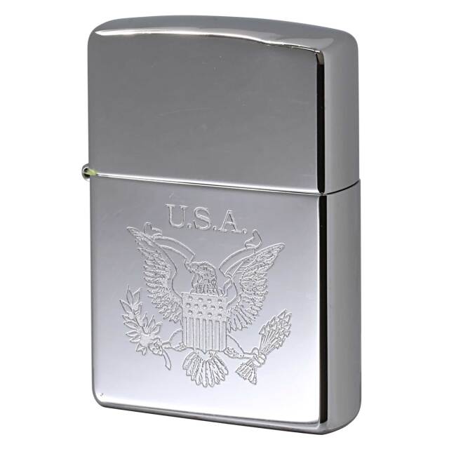 絶版/ヴィンテージ Zippo ジッポー 中古 2004年製造 Great Seal of the United States アメリカ国章  [C]使用感あり傷汚れあり