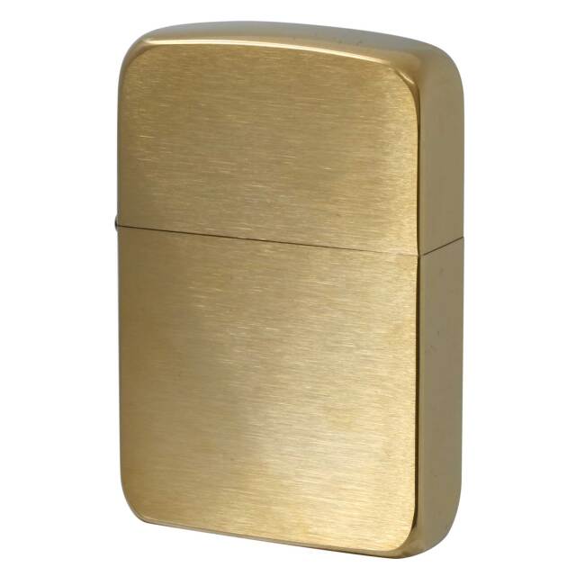 絶版/ヴィンテージ Zippo ジッポー 中古 2005年製造 1941B ブラッシュドブラス  [S]ほぼ新品同様