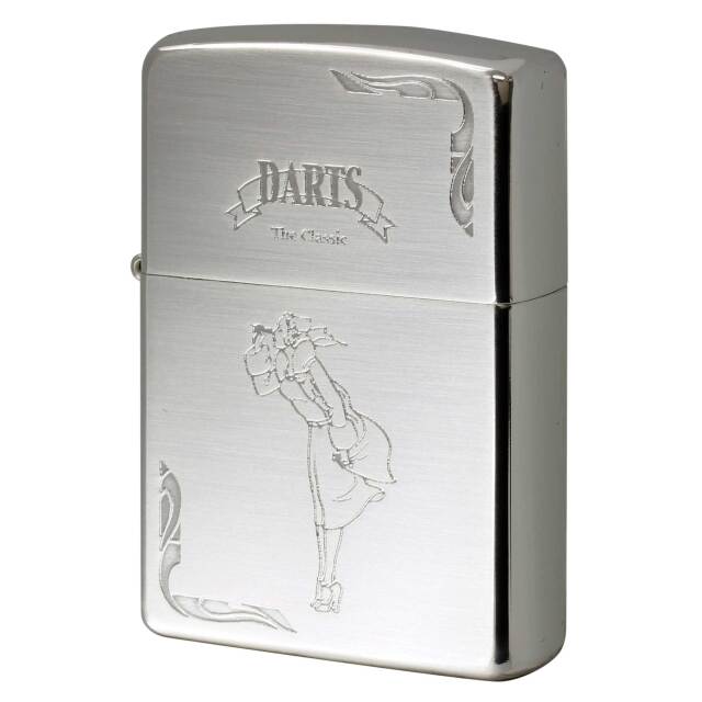 絶版/ヴィンテージ Zippo ジッポー 中古 2006年製造 DARTS Windy ウインディ  [N]未使用・新品
