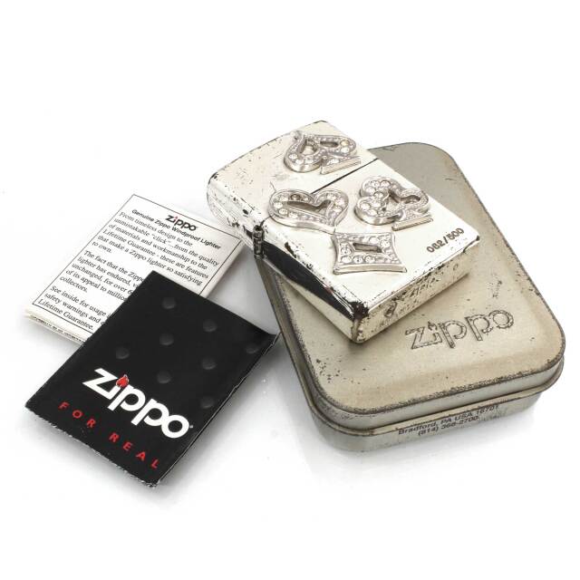 絶版/ヴィンテージ Zippo ジッポー 中古 2005年製造限定500個生産