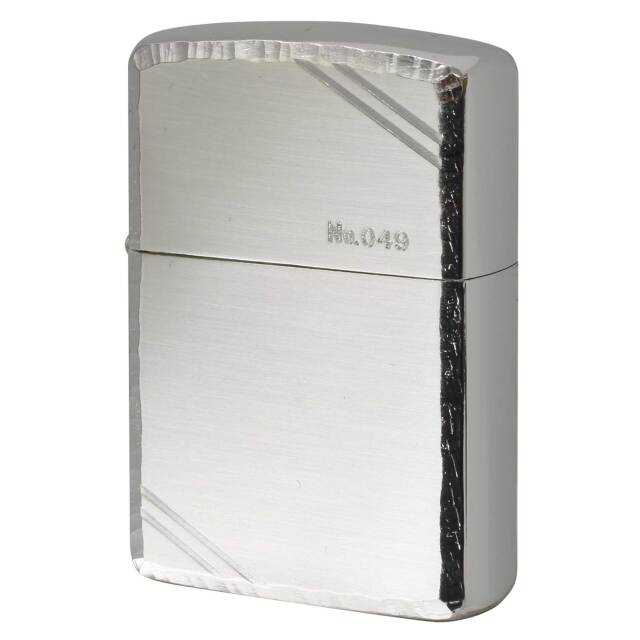 絶版/ヴィンテージ Zippo ジッポー 中古 2006年製造 ARMOR アーマー ダイアゴナル コーナーリューター No.049  [N]未使用・新品